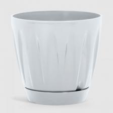 Декор/украшение Serinova Кашпо Daisy 22,5х21 см белое