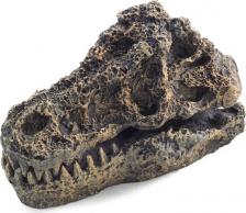 Декорация для аквариума Laguna Грот 2703LD аэрационный "Череп динозавра", 115*75*80мм