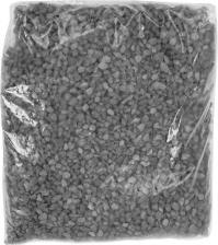 Декорация для аквариума ZooOne Грунт для аквариума Серый, натуральный камень, фракция 2-5 мм, 1 кг