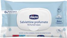 Детские влажные салфетки Chicco Влажные салфетки детские с клапаном, с экстрактом лотоса, 72 шт, 0+