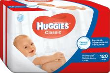 Детские влажные салфетки Huggies Салфетки влажные Classic, 128 шт