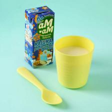 Каша Ам-Ам молочная, злаковая, со злаками, 210 г