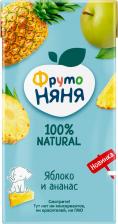 Нектар ФрутоНяня ананас-яблоко, 500 мл (нектар для детского питания)