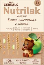 Каша Nutrilak молочная, пшеничная, яблоко, с молоком, 200 г