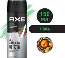 Антиперспирант Axe Антиперспирант-аэрозоль Africa, 150 мл