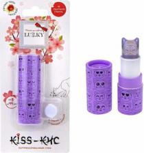 Дезодорант Lucky Kiss-Кис, парфюмированный стик, горный пион, 5 гр, блистер с тестером