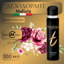 Дезодорант Malizia Дезодорант аэрозоль Toujour Защита от пота для женщин 100 мл
