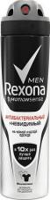 Антиперспирант Rexona Men Антиперспирант аэрозоль Антибактериальный и невидимый на черном и белом, 150 мл