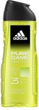 Гель для душа Adidas Гель для душа 3 в 1 мужской PURE GAME для всех типов кожи 400мл