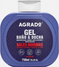 Гель для душа Agrado Гель для душа MARINE SALTS 750 мл