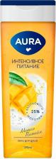 Гель для душа Aura Гель для душа AuraМанго ипапайя, 390 мл