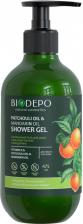 Гель для душа Biodepo Гель для душа натуральный Patchouli oil & mandarin oil 475 мл