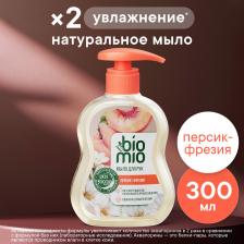 Мыло BioMio Жидкое мыло с маслом персика 300 мл