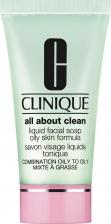 Мыло Clinique Жидкое мыло для лица All About Clean Oily Skin Formula Travel Size, 30 мл