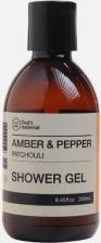 Гель для душа Dad's material Парфюмированный гель для душа Гель для душа "Amber & Pepper, Patchouli" 250