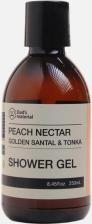 Гель для душа Dad's material Парфюмированный гель для душа Гель для душа "Peach Nectar, Golden Santal & Tonka" 250