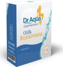 Соль для ванн Dr.Aqua Соль для ванн Йодобромная, 500 г, 1 мл йодобромный 1 мл 500 г йодобромный коробка серебряный