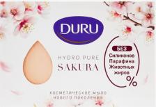 Мыло Duru Мыло косметическое Hydro Pure Sakura лепестки роз, 106 г