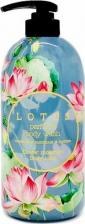 Гель для душа Jigott Гель для душа парфюмированный Perfume Body Wash Lotus лотос 750 мл