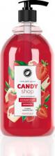 Гель для душа KIPNI Гель для душа "CANDY SHOP" с дозатором Клубничный чизкейк 1000.0