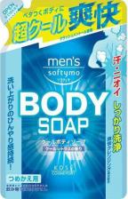 Гель для душа Kose Cosmeport Мужской гель для душа с охлаждающим эффектом Mens Softymo Бодрящая свежесть, 400 мл