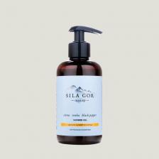 Гель для душа Краснополянская косметика Гель для душа Сила гор №1 Citrus Tonka Black Pepper 300 мл