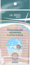 La Miso Массажная мочалка средней жесткости (желтая, 30 х 90 см), 1 шт