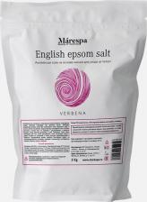 Соль для ванн Marespa Соль для ванн English epsom salt на основе магния, вербена и мандарин, 3 кг