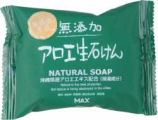 Мыло Max Мыло туалетное натуральное, с экстрактом алоэ, 80 г