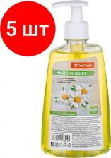 Мыло OfficeClean Мыло жидкое "Ромашка", с дозатором, 0,5 л