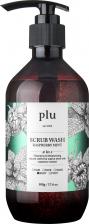 Гель для душа Plu Скраб-гель для душа, малина и мята Scrub Wash Raspberry Mint, 500 г