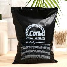 Соль для ванн Ресурс Здоровья Соль для ванн морская, йодобромная, 1 кг 4607039480559