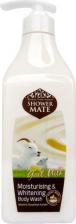 Гель для душа Shower Mate Гель для душа Goat milk, 550 мл, 550 г