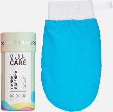 Для ванны и душа Silk Care Шелковая варежка для пилинга Crazy Colours turquoise 1 шт
