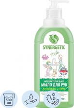 Мыло Synergetic Мыло жидкое биоразлагаемое Лемонграсс и мята, 500 мл