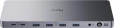 Док-станция Cudy Док-станция CS700 13-In-1 10Gbps USB-C Dual 4K 150W PSU