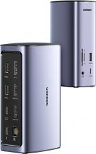 Док-станция UGreen Док-станция для ноутбука 90325 серый