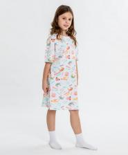 Домашняя одежда для девочки Button Blue Ночная сорочка 124BBGU98010207, белый, 152-158
