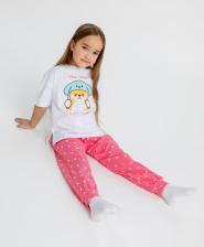 Домашняя одежда для девочки Button Blue Пижама 124BBGU97041204, разноцветный, 122-128