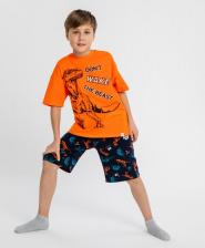 Домашняя одежда для мальчика Button Blue Пижама 124BBBU97016120, разноцветный, 128-134