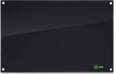 Доска для презентаций Cactus Доска стеклянная Сквозное крепление CS-GBD-90X120-BK-TM черный 90x120см