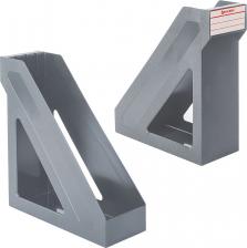 Другие канцтовары Brauberg Лоток вертикальный для бумаг "Basic", 265х100х285 мм, серый