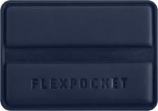 Другие канцтовары Flexpocket Комплект 3 магнитных держателя закладок для книг из экокожи, цвет синий