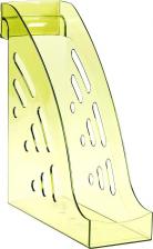 Другие канцтовары Стамм Лоток для бумаг вертикальный "Эксперт", тонированный, лайм, ширина 95мм