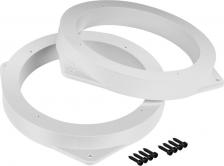 Другой аксессуар для автомобильного аудио, видео Aura Кольца проставочные для автомобильной акустики Hyundai, LADA Vesta, Nissan, Renault. Материал: пластик