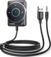 Другой аксессуар для автомобильного аудио, видео UGreen Автомобильный Bluetooth приемник CM723 Car Bluetooth 5.3 Receiver Audio Adapter. Цвет: черный