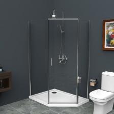 Душевая кабина BelBagno UNO-195-PH-1-100/80-C-Cr