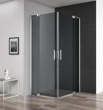 Душевая кабина Cezares SLIDER-AH-2-70/80-90/100-GRIGIO-Cr