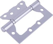 Дверная петля Edson Петля без врезки 100х75х2 мм, цвет хром