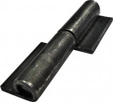 Дверная петля Левша Петля гаражная универсальная на площадке 140х22 без покрытия У1-9204. W